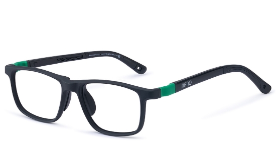 Imagen de NANO FANBOY 54 CF 3.0 NAO3370154 NEGRO M VERDE 54-17-125