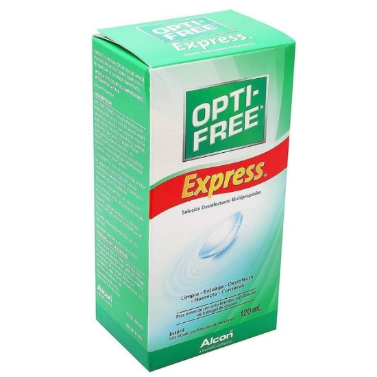Imagen de SOLUCION OPTIFREE EXPRESS 120 ML EXPRESS 120ML 