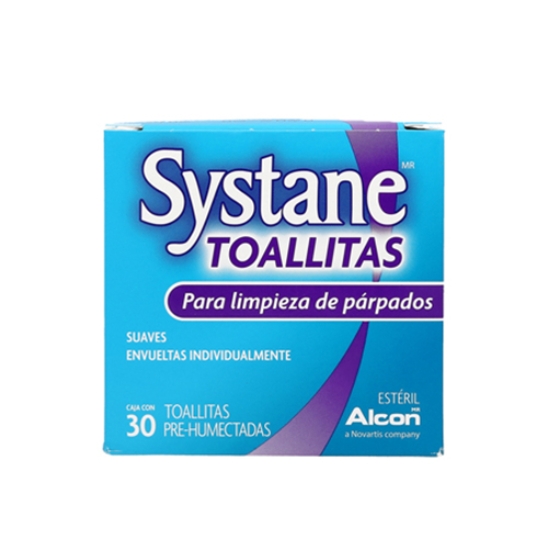 Imagen de SYSTANE TOALLITAS C/30 TOALLITAS C/30 