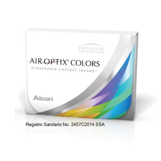 Imagen de AIR OPTIX COLORS GRADUADO PODER -8.00 VERDE ESMERALDA CB - 8.6