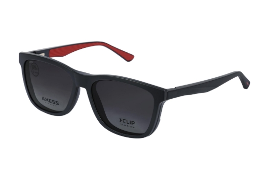 Imagen de AXESS 6508 MATT BLK RED 55-18-145