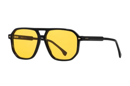 Imagen de AXESS SOLAR 9056 TONY BLK YELLOW 64-16-155