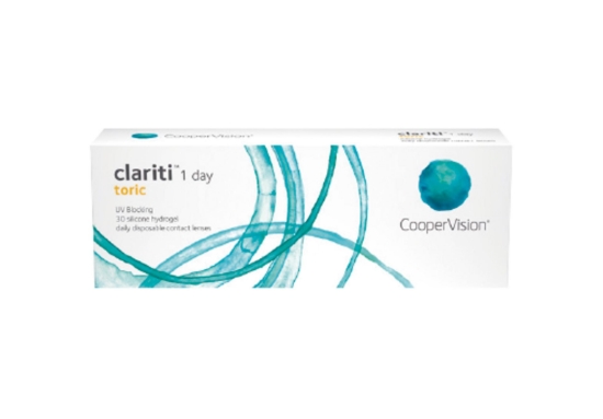 Imagen de CLARITI 1DAY TORIC S 0.00 C- 0.75 X 10 CB - 8.6