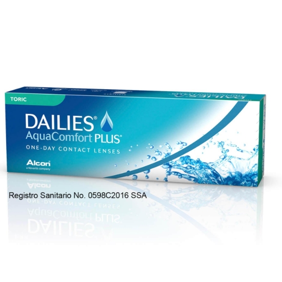 Imagen de DAILIES AQUA COMFORT PLUS TORIC 30PK S-8.00 C- 1.75 X 90 CB - 8.8